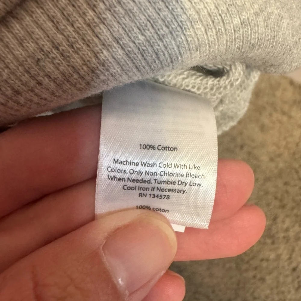 Vineyard Vines Men’s Light Gray Small Green Bay Packers Zip-Up Sweater NWT - Picture 6 of 7